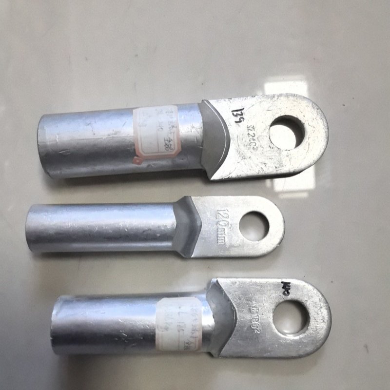 Aluminium connecting terminals types terminal connector bimetal lugs DL type electric power line mechanical aluminium terminal