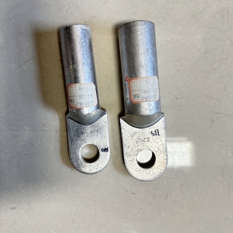 Aluminium connecting terminals types terminal connector bimetal lugs DL type electric power line mechanical aluminium terminal