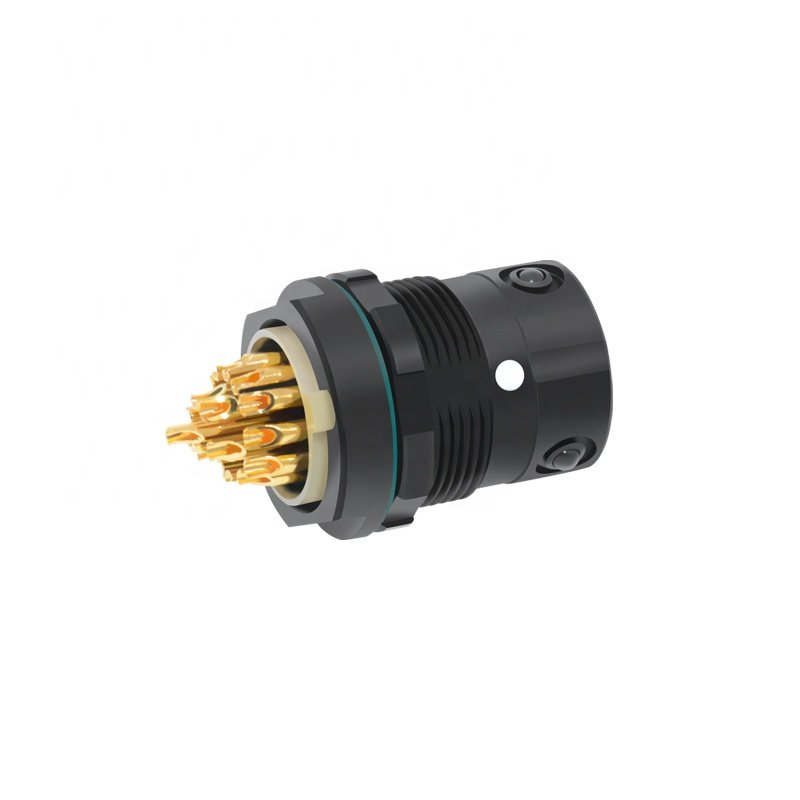 Minimax circular connectors for Ethernet
