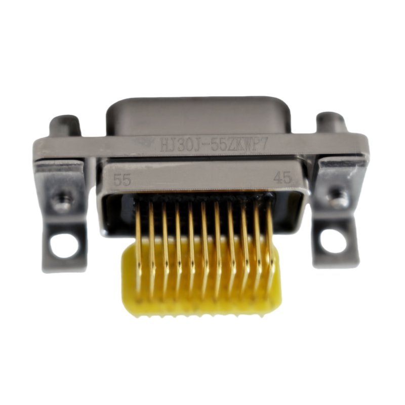 Waterproof Crimping Type series HJ30J-55ZKP micro rectangular electrical connector for aerospace drones and ships