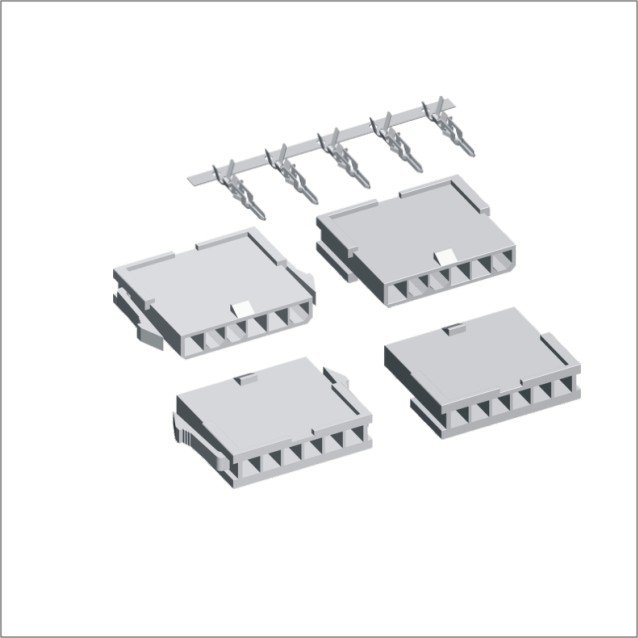 Molex 5558 30490 Series Mini-Fit Plus Male Crimp Terminal 4.2mm Pitch Power Connector, 16-28Awg Wiring