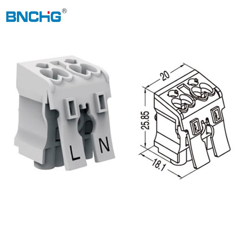 Ukraine hot 923 3 pin spring speaker terminal connector with ea rth grounding