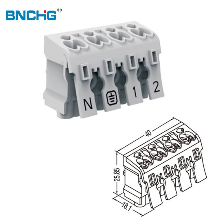 Ukraine hot 923 3 pin spring speaker terminal connector with ea rth grounding