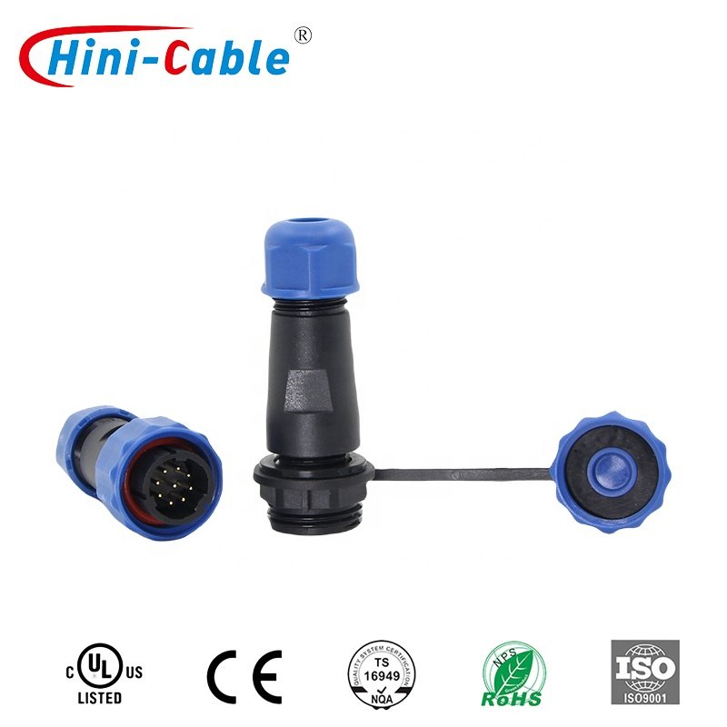 Weipu SD16 Series 2 3 4 5 6 7 9 Pin Circular Connector Waterproof SD Series Terminals Brass Contact Material Straight 4/5/6-Pin