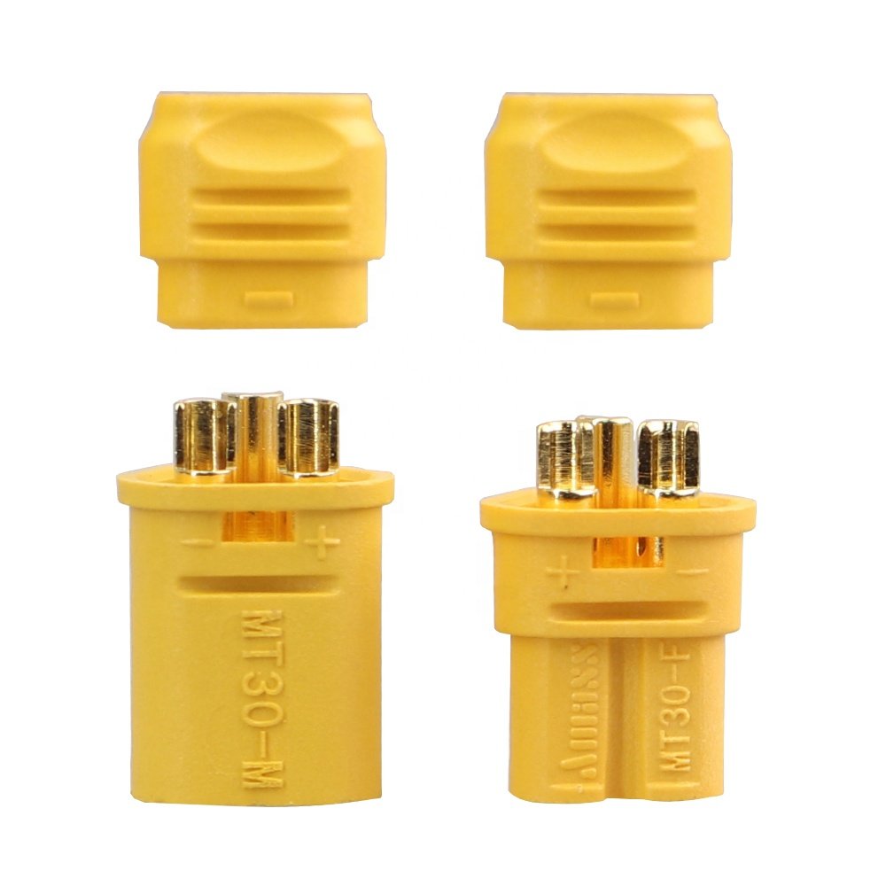 High quality Amass MT30-M MT30-F Connector 2mm 3-Pin Male and Female Motor Connector Plug Set for UAV RC Model