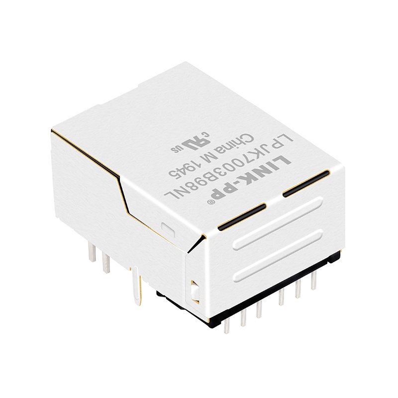 1840718-6 For Embedded Board Gigabit Low-Profile RJ45 Female Connector With LED
