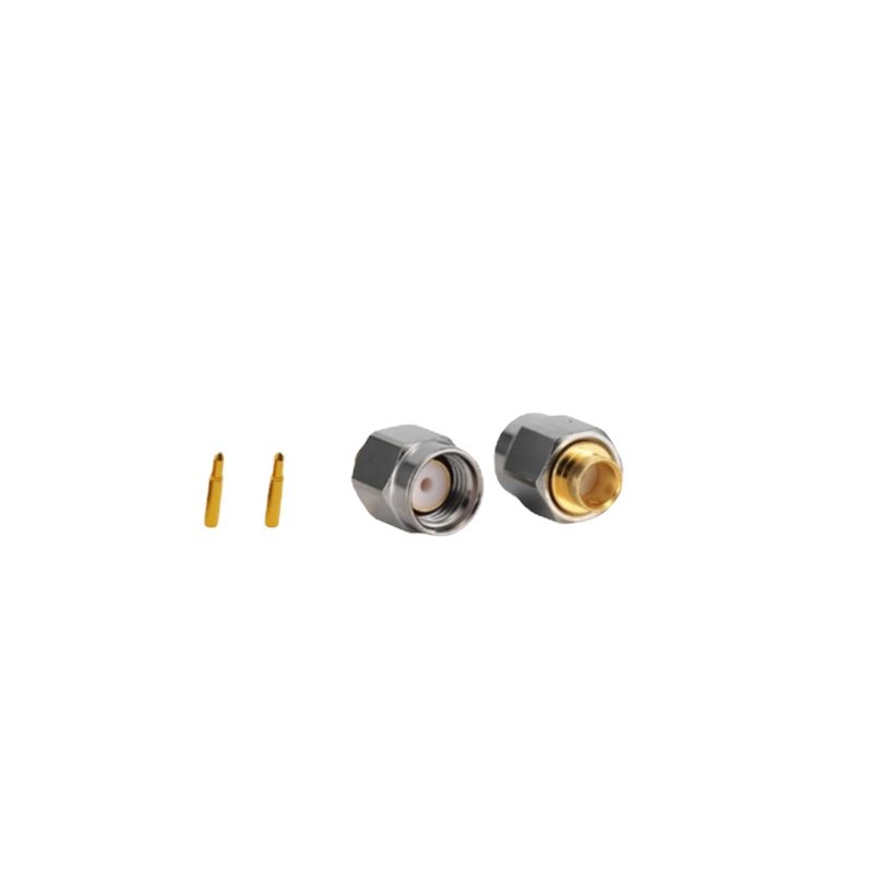 SMA Male RF Connector SMA-JB3 with Solder Attachment for RG402 SF141 and High-Frequency Applications