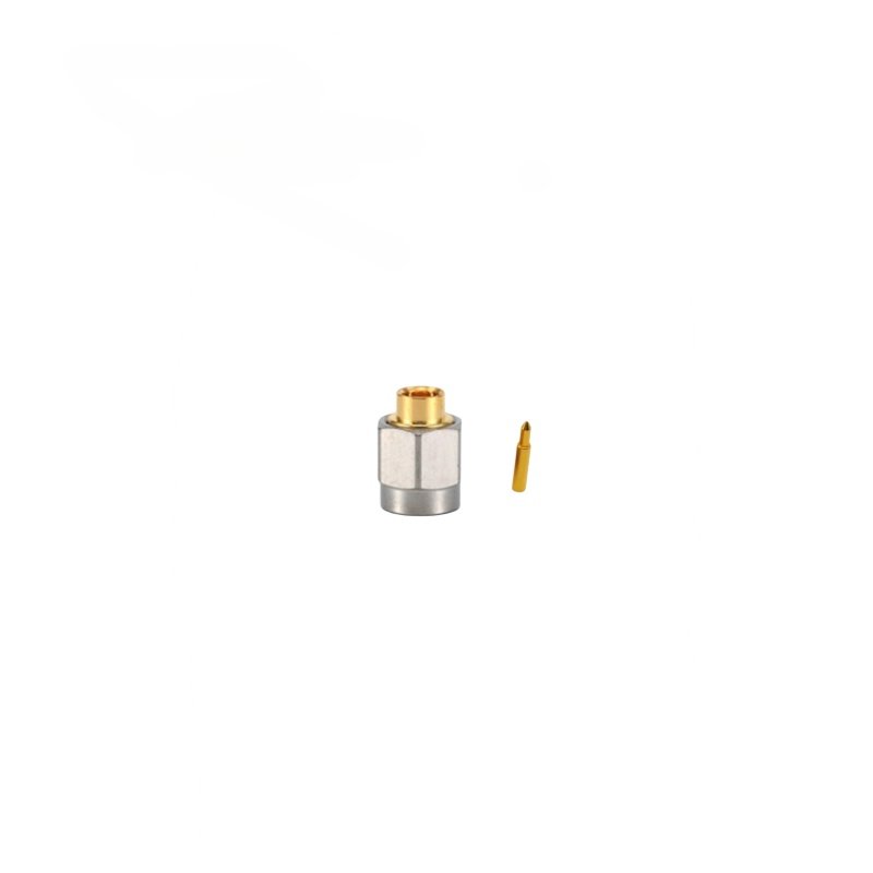 SMA Male RF Connector SMA-JB3 with Solder Attachment for RG402 SF141 and High-Frequency Applications