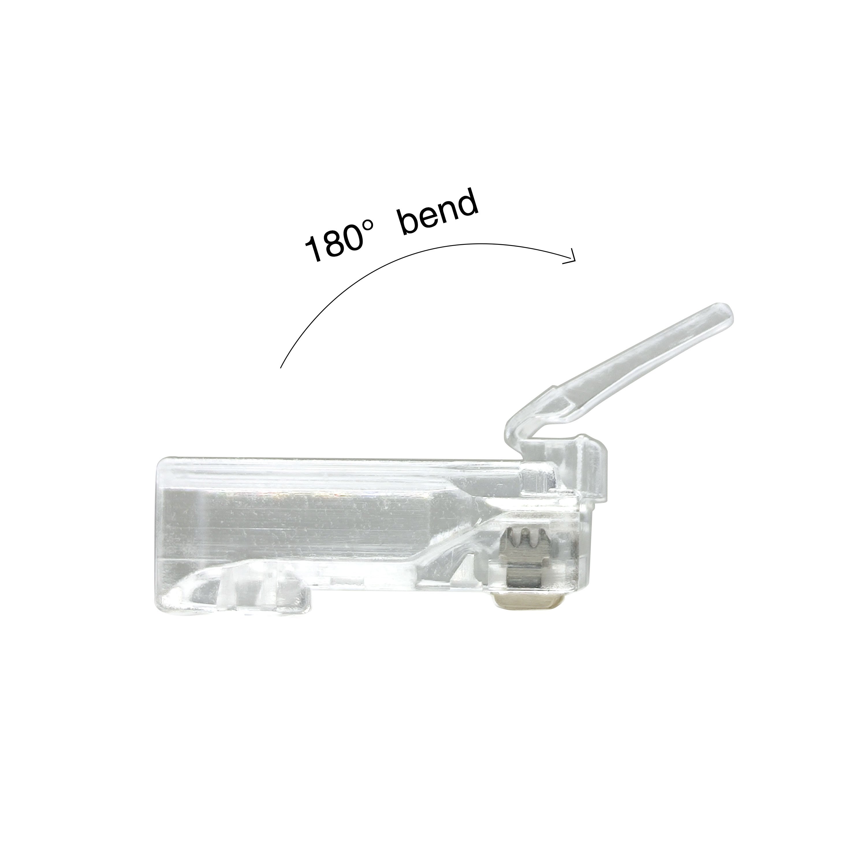 network cable utp rj 45 rg45 ethernet rj45 pass through 8p8c modular plug cat 6 cat6 RJ45 connector cat6