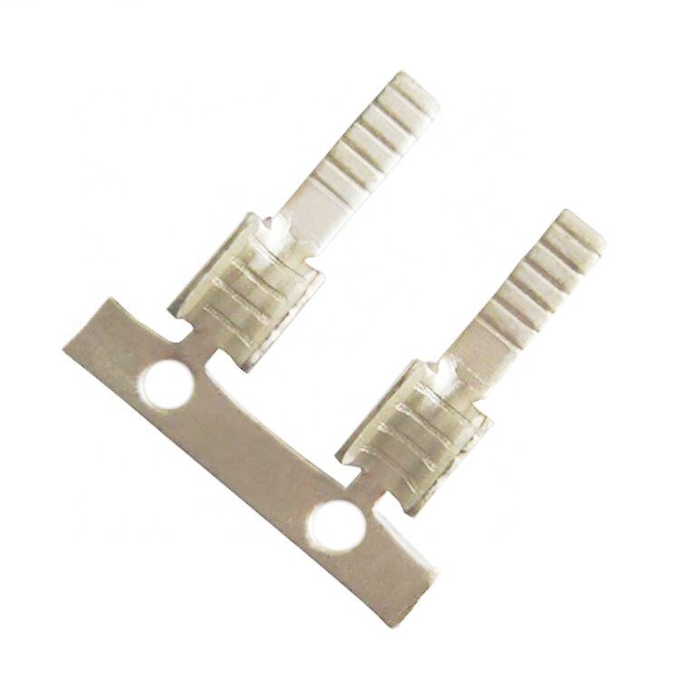 Non-Insualted Sheath Sheet Terminal DBN5.5-14 Blade Automatic Reel Terminals Copper Material Coated Tin Usd For Wire Connection