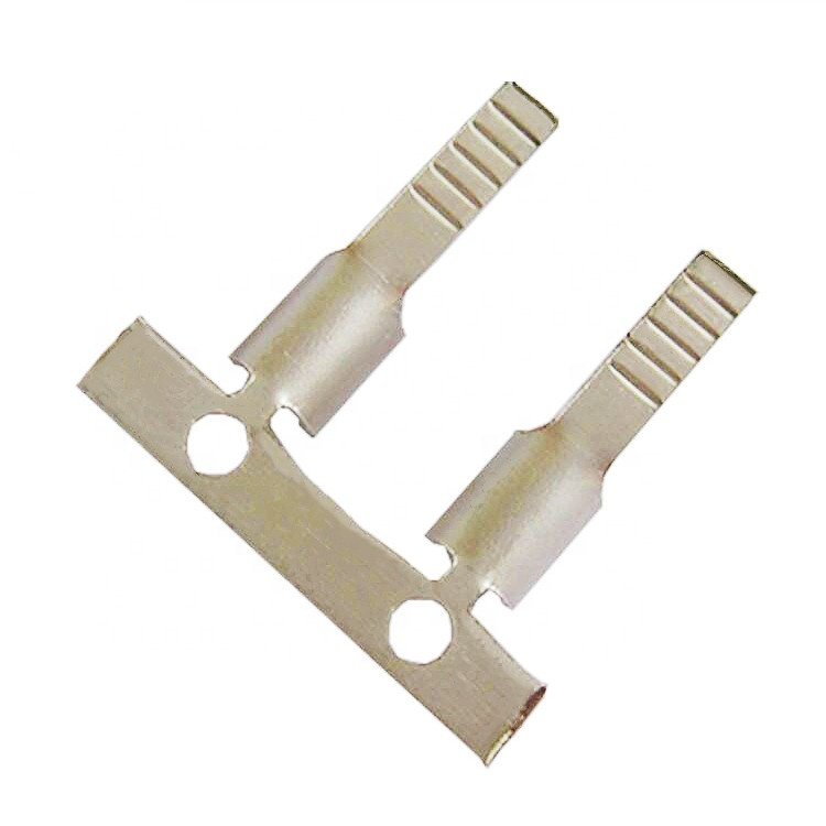 Non-Insualted Sheath Sheet Terminal DBN5.5-14 Blade Automatic Reel Terminals Copper Material Coated Tin Usd For Wire Connection