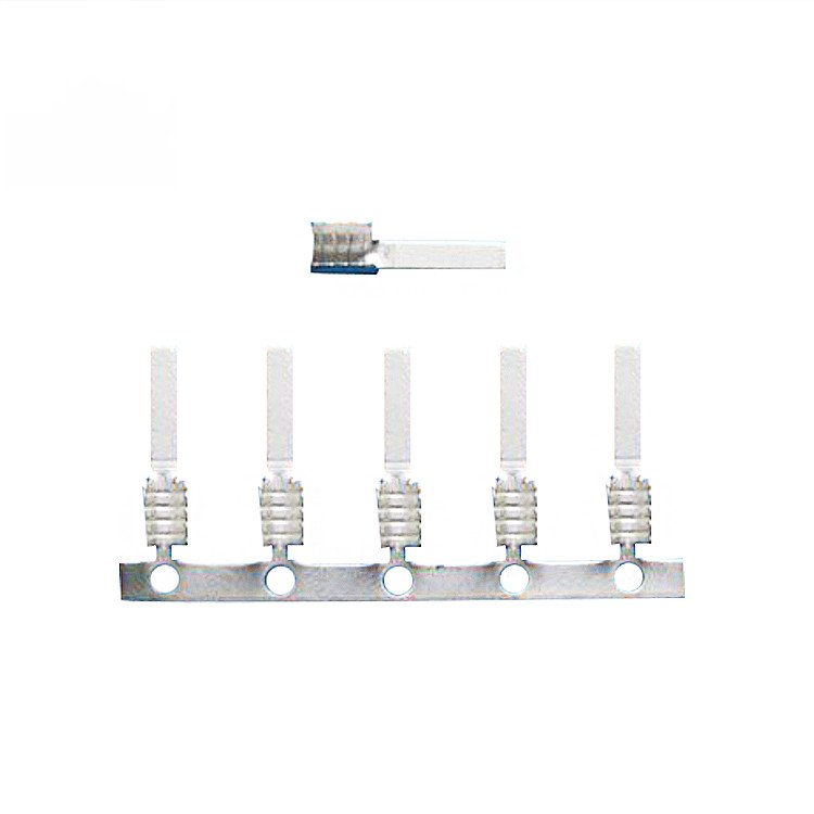 Non-Insualted Sheath Sheet Terminal DBN5.5-14 Blade Automatic Reel Terminals Copper Material Coated Tin Usd For Wire Connection