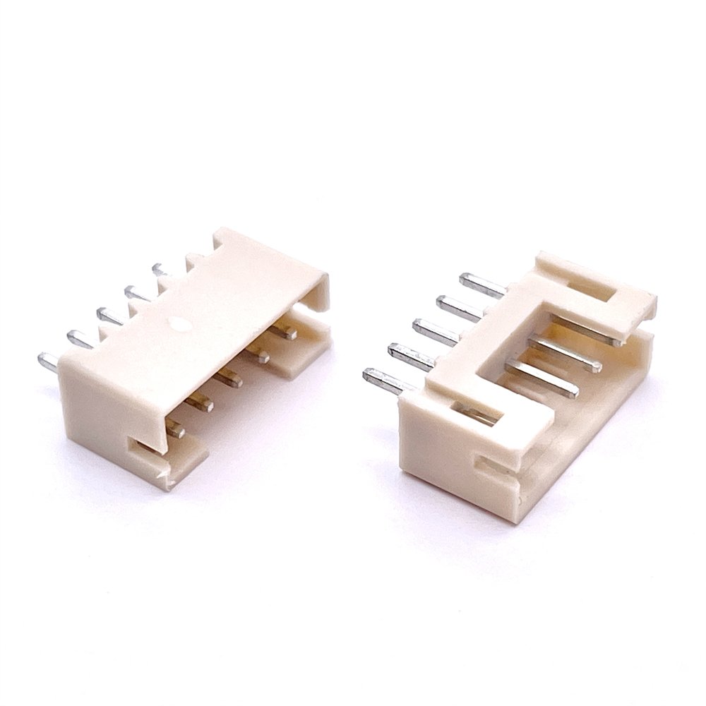 Soulin PH2.0 5-Cores Single Row Straight Needle Plated Tin Male SMT Terminal Power Connector Socket wafer connector