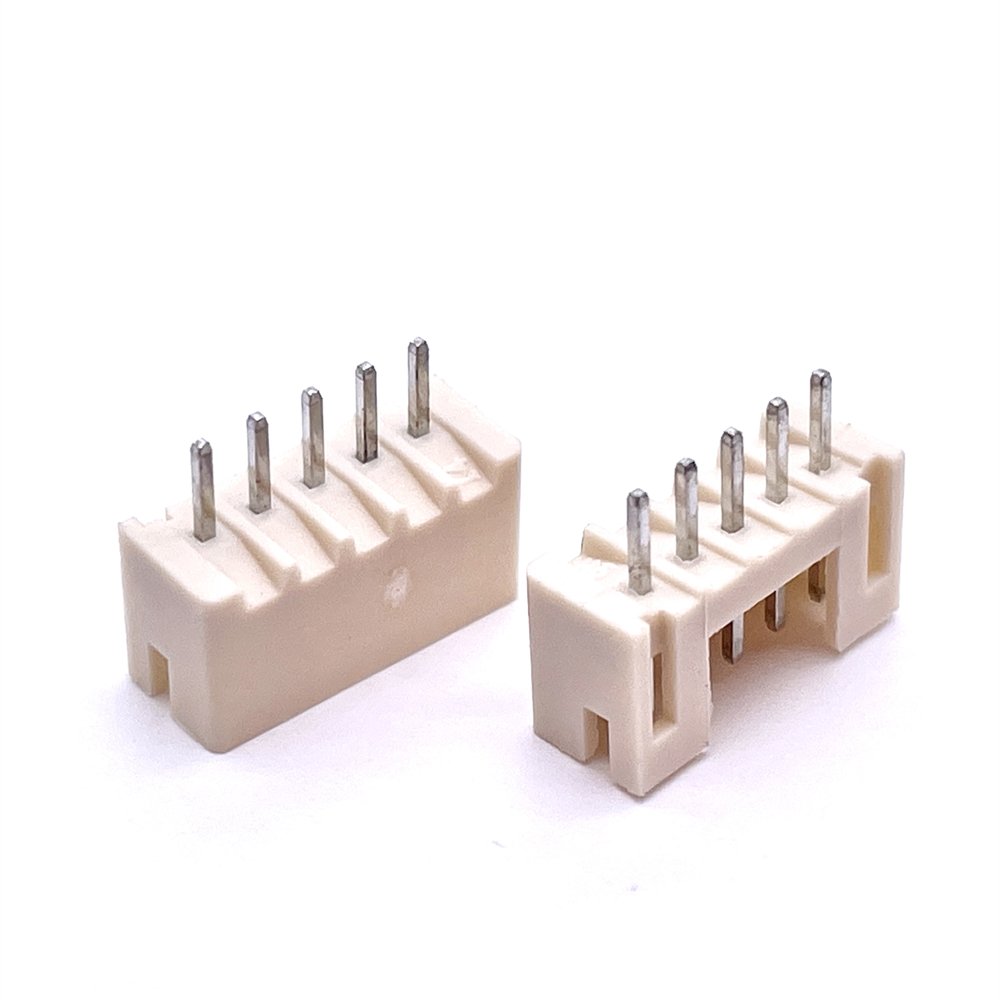 Soulin PH2.0 5-Cores Single Row Straight Needle Plated Tin Male SMT Terminal Power Connector Socket wafer connector