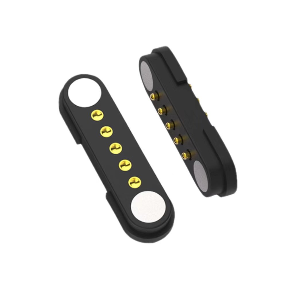 factory specialized customized 5p electrical connector spring loaded pogo pin magnetic connectors