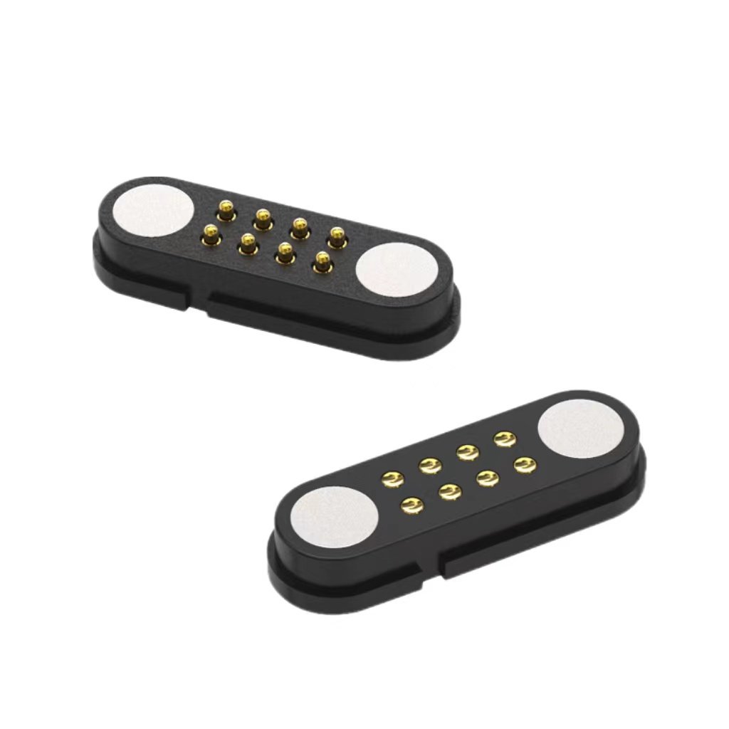 factory specialized customized 5p electrical connector spring loaded pogo pin magnetic connectors