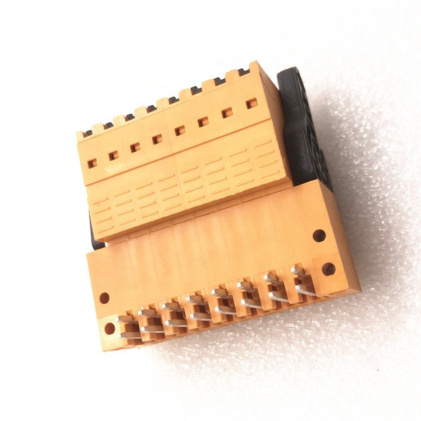 15EDGKNHBG-3.5mm pitch pcb wire terminal blocks with self-locking ears
