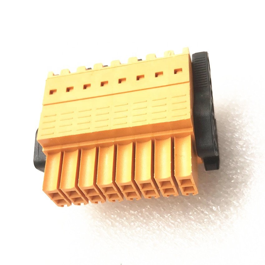 15EDGKNHBG-3.5mm pitch pcb wire terminal blocks with self-locking ears