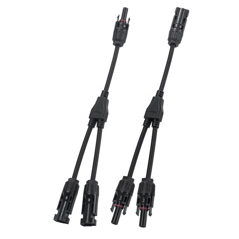 IP68 Waterproof New Energy Solar Connectors Y-2 four-Way Connector PV Photovoltaic Power Connection Photovoltaic Connectors