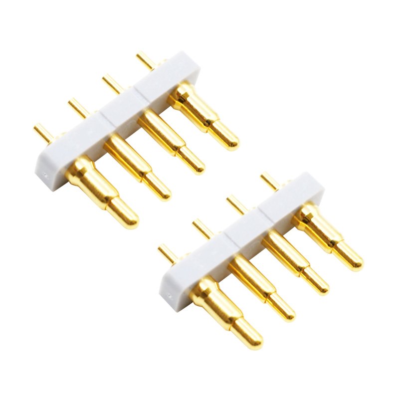 JBL Customized 6-Pin POGO Connector Yellow 16 Lights Magnetically Spring-Loaded Male Female Power Applications ROHS Compliant