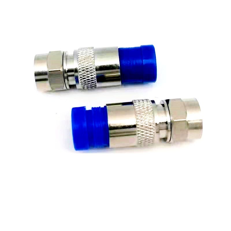 F compression connector for RG6&RG59 /CCTV connector for RG6/RG59