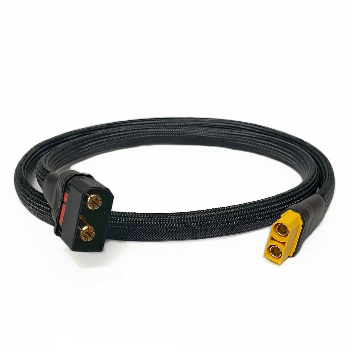 Custom Anti Spark QS8 Male to XT90 Female Adapter QS8 to XT60 Banana Plug High Current QS8S QS8-S to EC5 Connector Cable