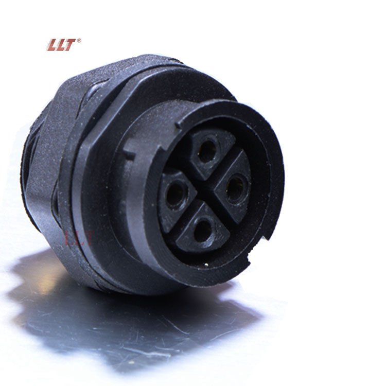 LLT M22 250V 25A 2 3 4 5 6 7 8 9 10 12 18 pin female panel mount bayonet connection circular connector