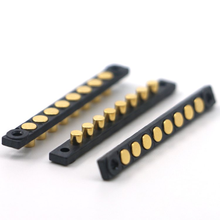 Chinese custom smart lock copper pin PCB gold plated male female pin pogo pin connector terminal