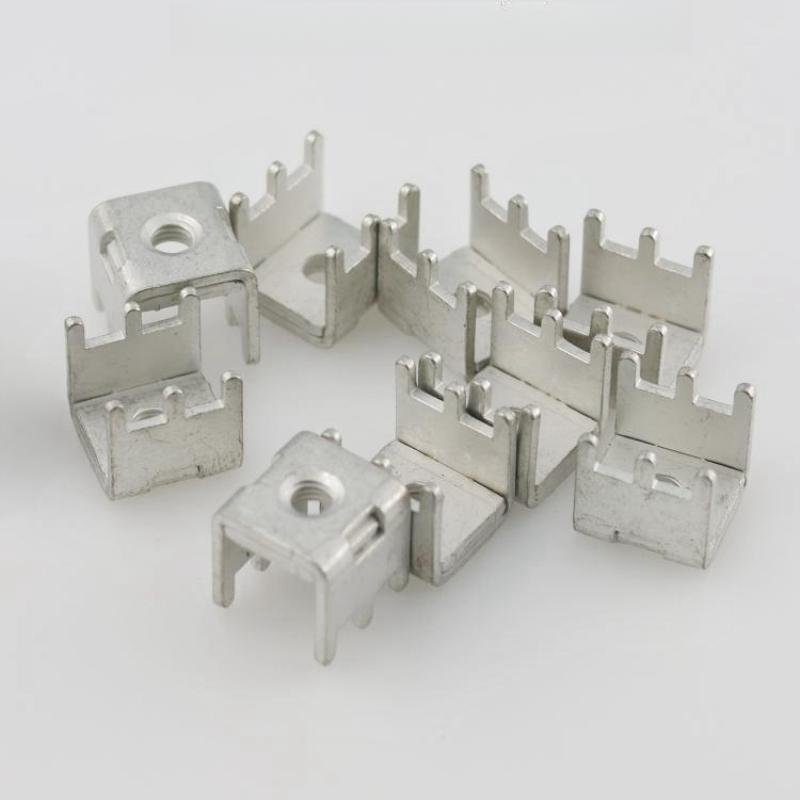 PCB100D High power terminal M5 Hardware tapping fixed base Brass base terminal post Circuit board connector