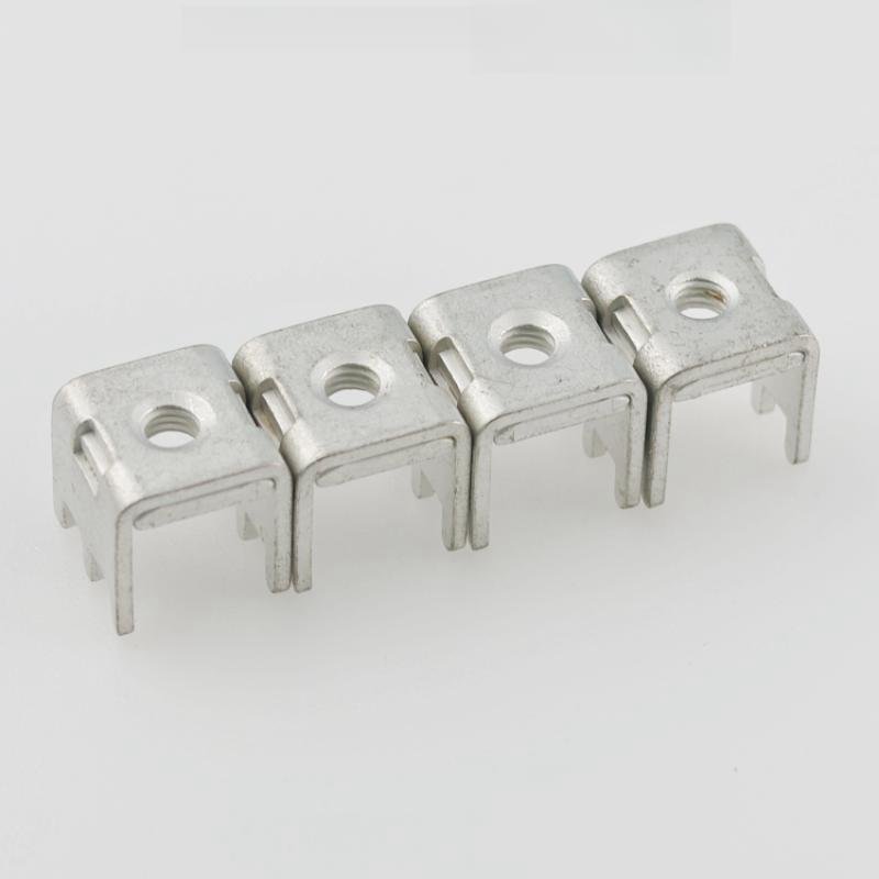 PCB100D High power terminal M5 Hardware tapping fixed base Brass base terminal post Circuit board connector