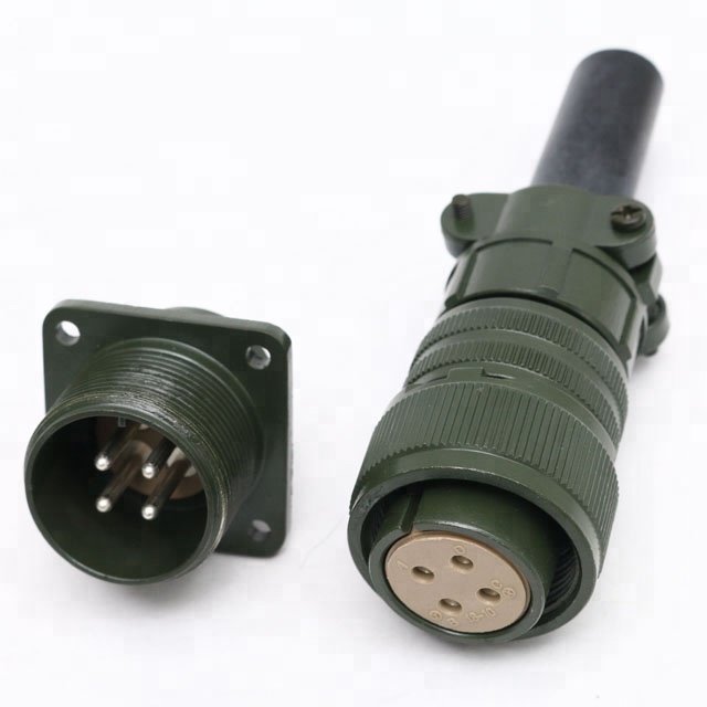 MS 10 pin 18-1 cable connector Amphenol 97 series connector MIL-C-5015 standard aviation connector