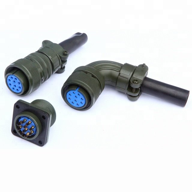 MS 10 pin 18-1 cable connector Amphenol 97 series connector MIL-C-5015 standard aviation connector