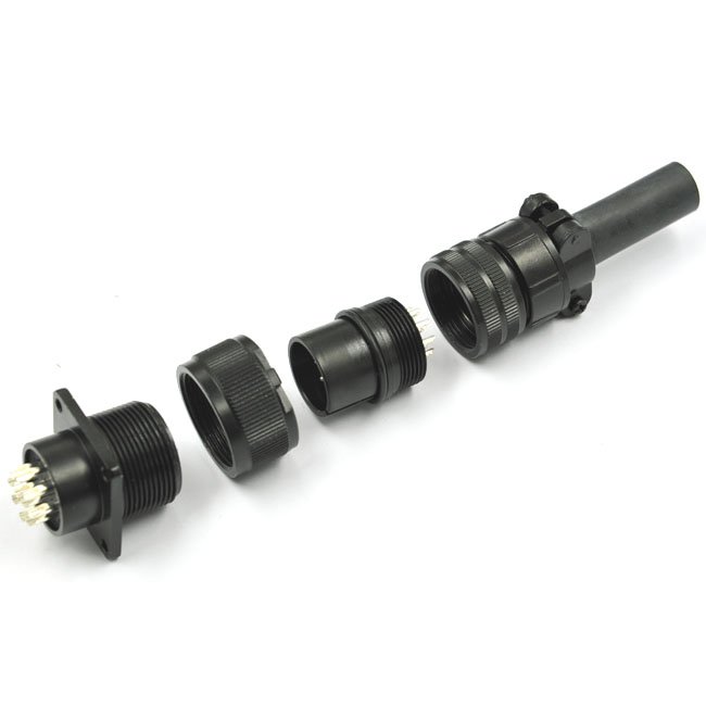MS 10 pin 18-1 cable connector Amphenol 97 series connector MIL-C-5015 standard aviation connector