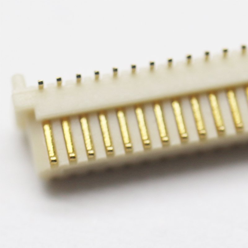 Hot sale BTB screwless waterproof connector 0.5 0.8 Pitch 08p~100p Wire To Board Side of the plug Board To Board connectors