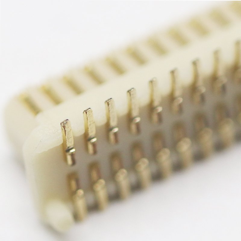 Hot sale BTB screwless waterproof connector 0.5 0.8 Pitch 08p~100p Wire To Board Side of the plug Board To Board connectors