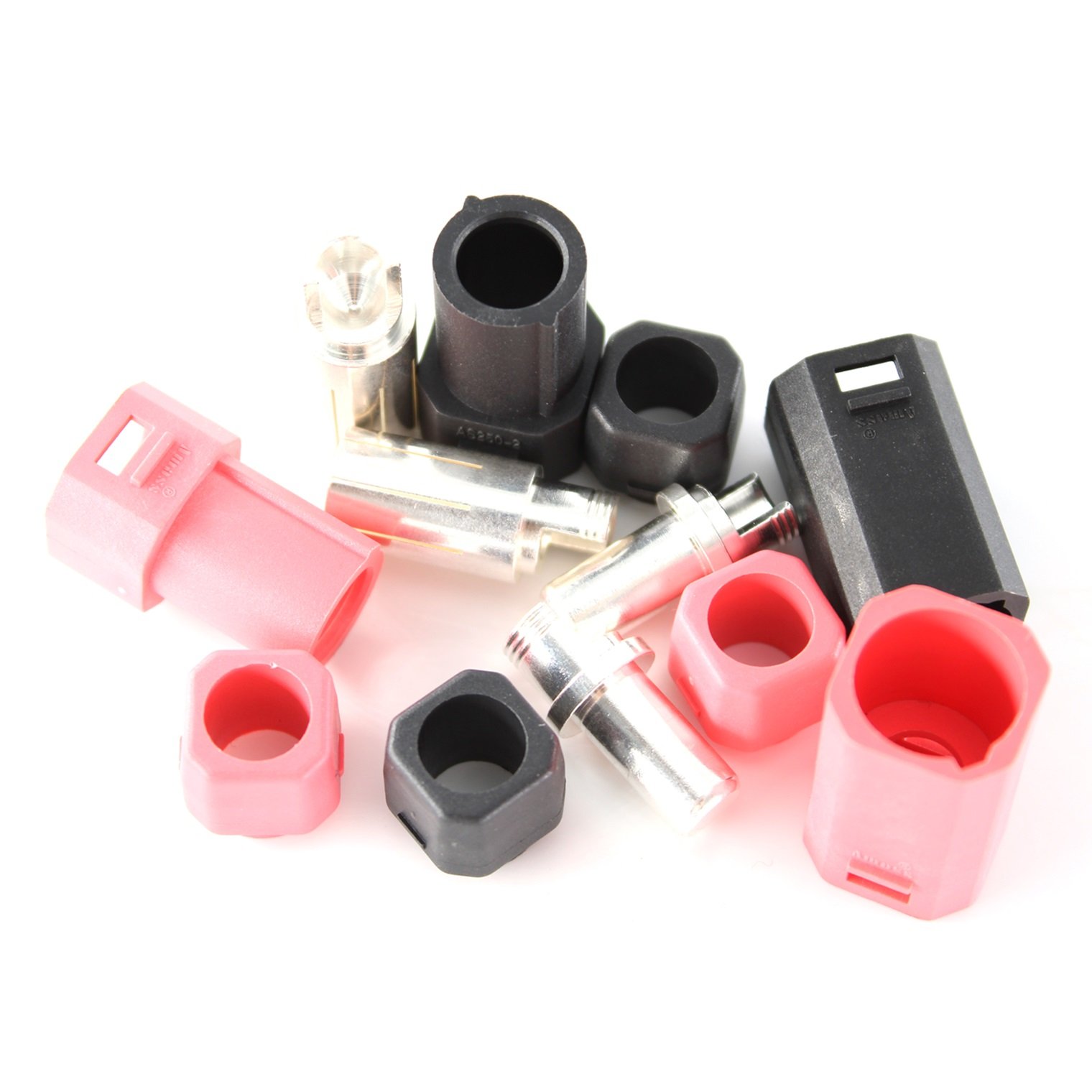 Amass 8mm SH8.0 connector with black red housing AS250 100A RC connectors