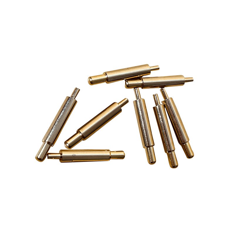 Terminal Pins Brass Gold Plated Smt Loaded spring Pogo Pin