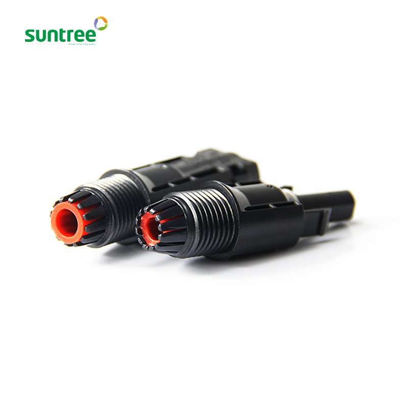 PV solar plug smc4 connector waterproof 4mm 6mm 10mm 2-1 3-1 4-1 1000v dc connector