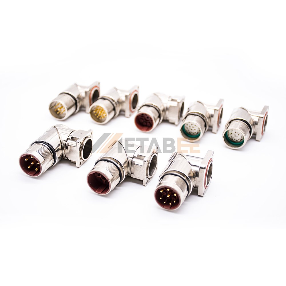 M23 623 923 Waterproof Servo Motor Encoder Connector 19Pin 6 7 8 9 12 16 17 19 26 Pin Male Female Aviation Circular Connectors