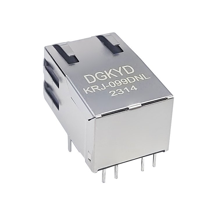 Integrated Magnetics RJ45 Connector Single Port Modular Jack Customized with Transformer