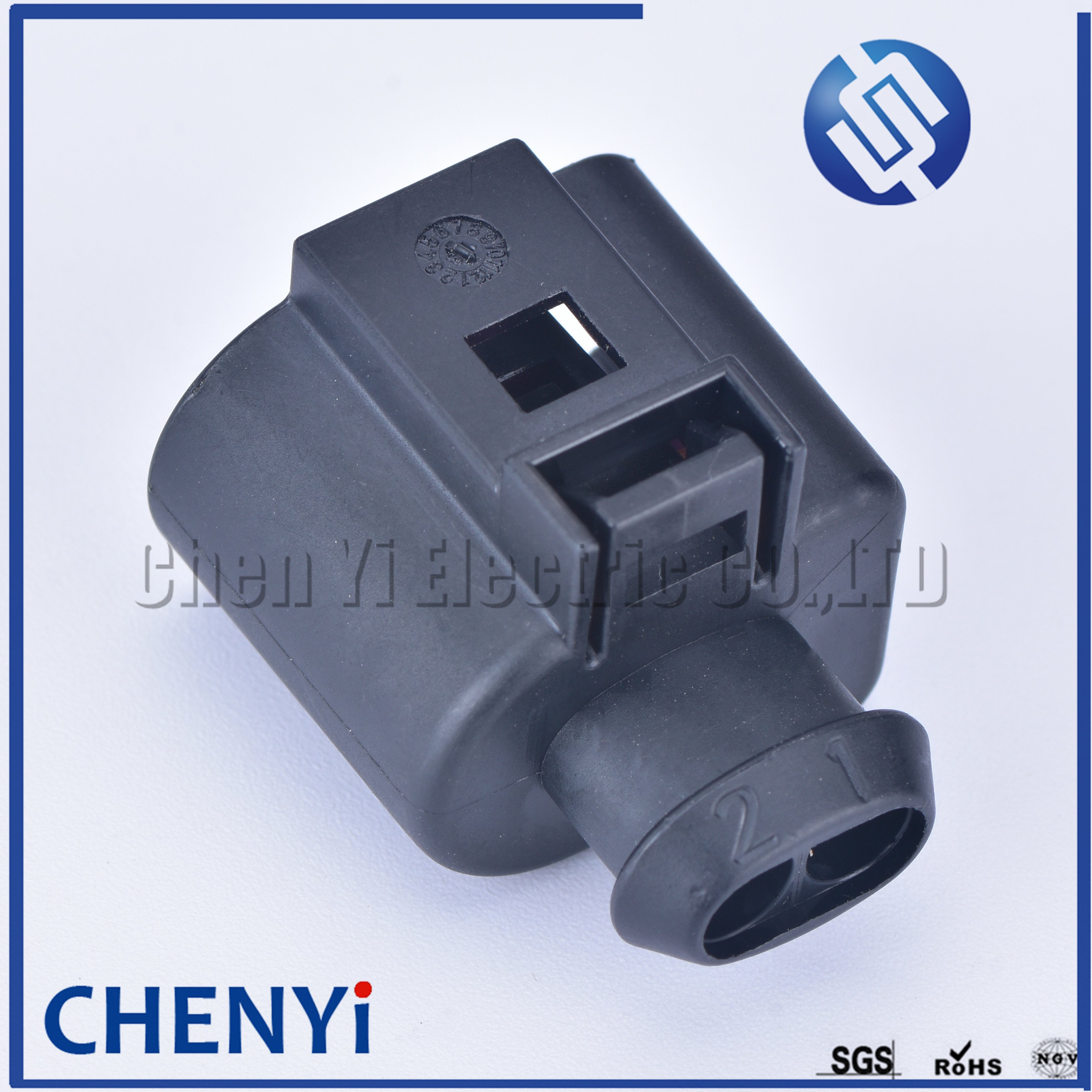 2 Pin 3.5mm female automotive waterproof wiring harness connector electrical horn plug 1J0973722 1717692-1 8D0973822