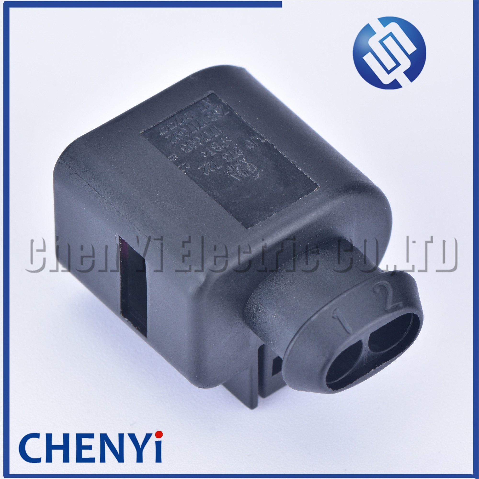 2 Pin 3.5mm female automotive waterproof wiring harness connector electrical horn plug 1J0973722 1717692-1 8D0973822