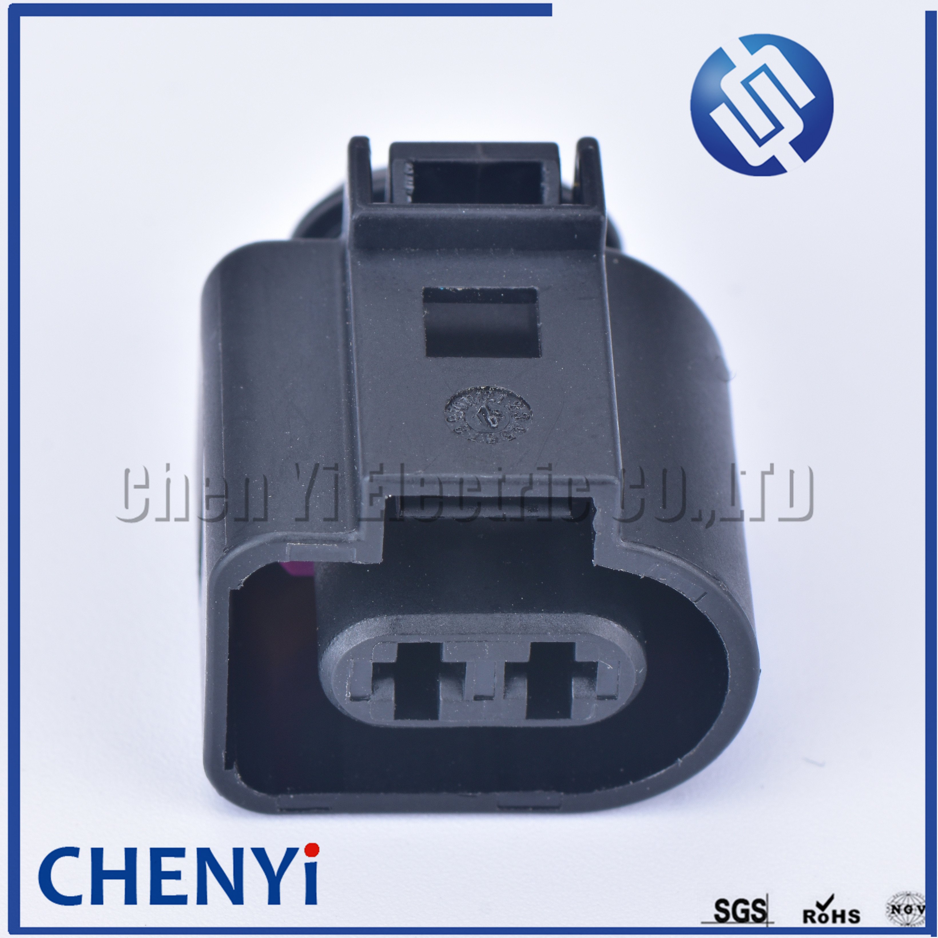 2 Pin 3.5mm female automotive waterproof wiring harness connector electrical horn plug 1J0973722 1717692-1 8D0973822