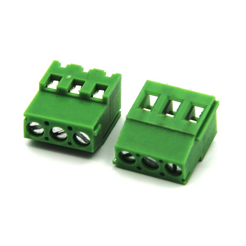 Low Cost 5.08mm Pitch 3Pin Electric PCB Screw Terminal Block Connector