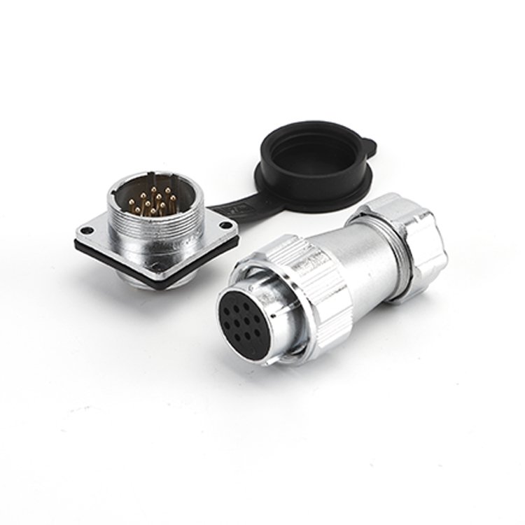 Zinc Alloy WS20 female mil 10SL-4S waterproof 2pin 3pin 4pin IP67 circular aviation connector