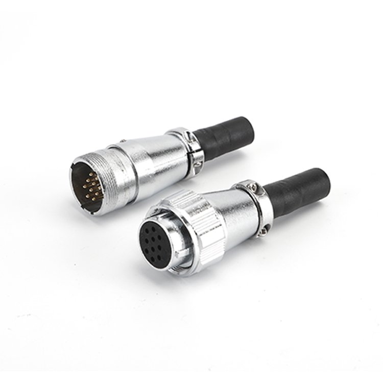 Zinc Alloy WS20 female mil 10SL-4S waterproof 2pin 3pin 4pin IP67 circular aviation connector