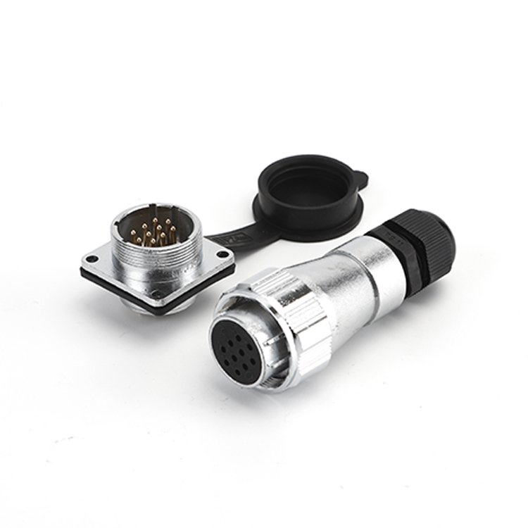 Zinc Alloy WS20 female mil 10SL-4S waterproof 2pin 3pin 4pin IP67 circular aviation connector