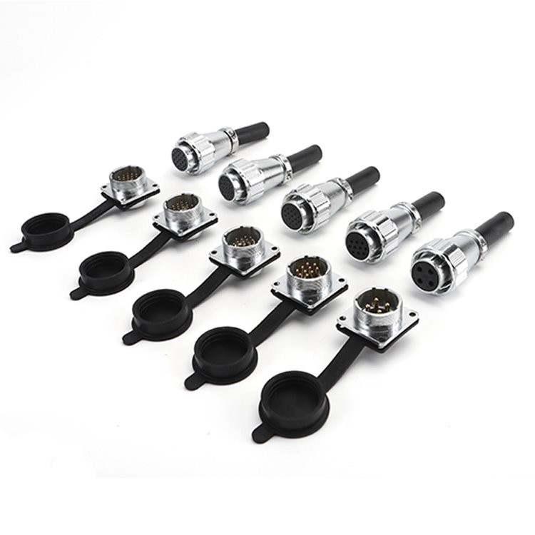 Zinc Alloy WS20 female mil 10SL-4S waterproof 2pin 3pin 4pin IP67 circular aviation connector