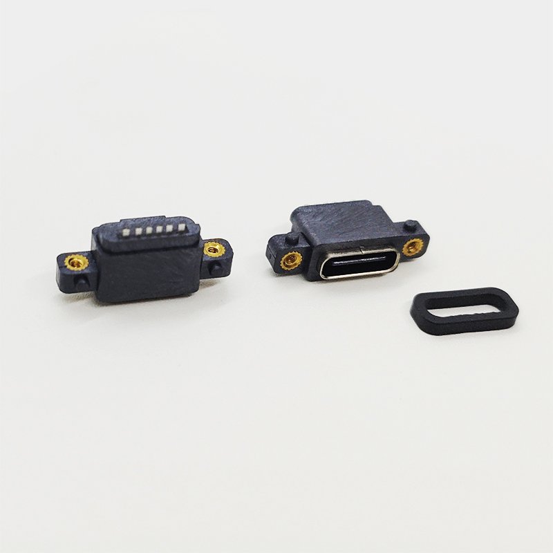 USB connectors Pure copper Type C Female Connector USB for PCB charging connector