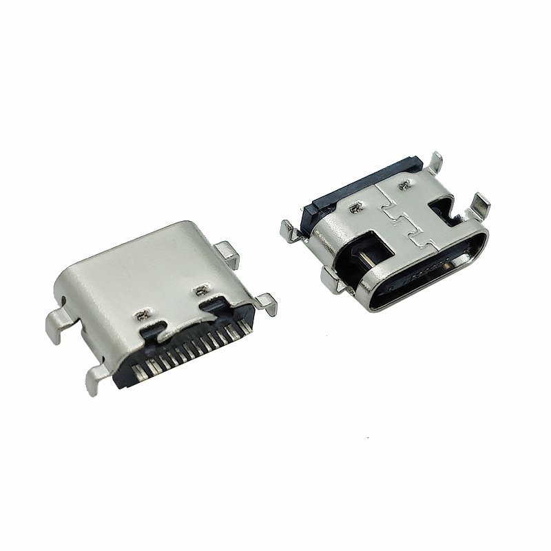 USB connectors Pure copper Type C Female Connector USB for PCB charging connector